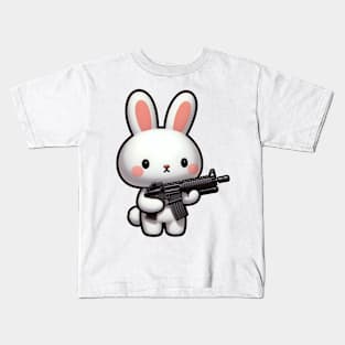 Tactical Bunny Kids T-Shirt